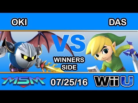 MSM 59 - SCB | Oki (Meta Knight) Vs. FD | Das (Toon Link) Winners Side - Smash Wii U