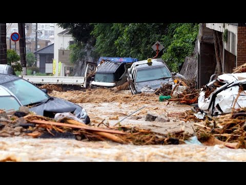 Nature is Attacking on Japan|| Hamamatsu is flood hardly 2022 #flood #news #japan #hamamatsu