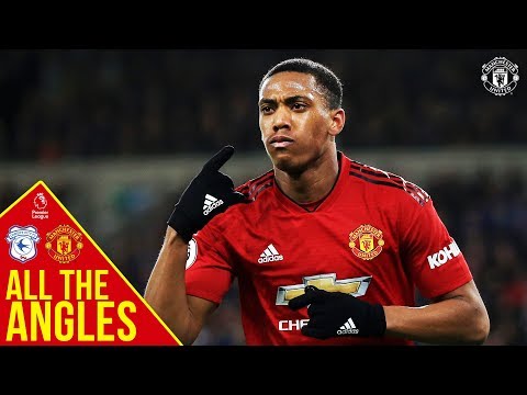 Anthony Martial v Cardiff City | All The Angles | Manchester United | Premier League