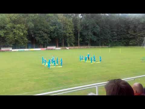 Sportovní den TJ Sokol Slavkov - vystoupení předškolat