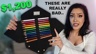 I Tested Luxury $1200 Colored Pencils (& they