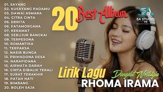 Download lagu 20 BEST ALBUM RHOMA IRAMA ~ Cover by SA Studio79  mp3