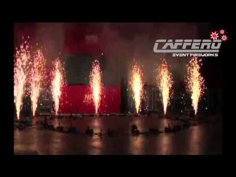 26. Caffero - Co2 jets, vlammen en vuurwerk