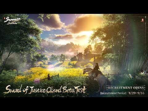 Sword of Justice Announces Closed Beta Sign-Ups, Showcasing Next-Gen MMO Feature - Video