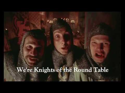 Camelot: Knights of the Round Table (Monty Python and the Holy Grail) with Lyrics