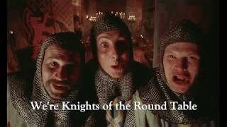 Camelot: Knights of the Round Table (Monty Python and the Holy Grail) with Lyrics