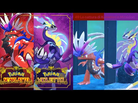 Pokemon Scarlatto e Violetto 49 La cattura di Koraidon e Miraidon
