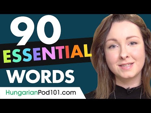 90 Hungarian Words You'll Hear in Conversations!