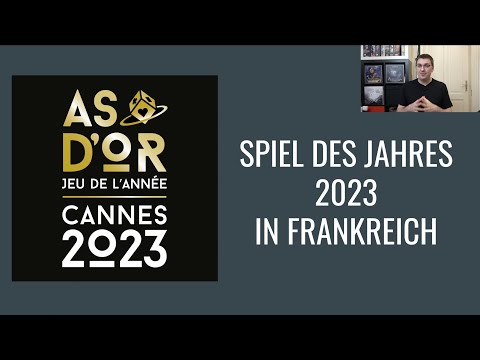 Breaking News: As d'Or 2023 - Die SPIELE DES JAHRES 2023 in Frankreich sind ...