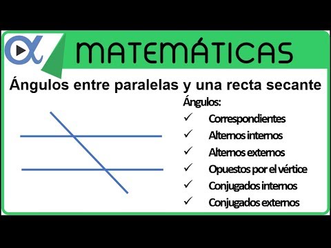 Angles between parallel lines and a transversal | Geometry - Virtual