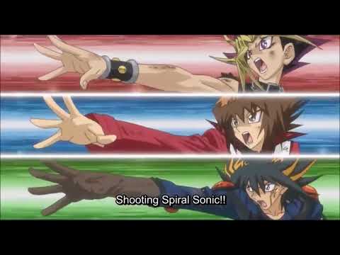 Yu-Gi-Oh Bonds Beyond Time. Yugi , Judai and Yusei Vs Paradox Final