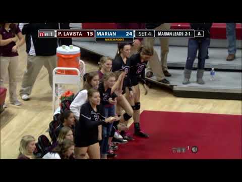 2014 NSAA Class A Volleyball Championship - Marian v PLV