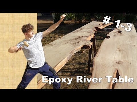 Epoxy Table | Epoxidharztisch | River Table selber bauen