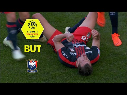 But Ivan SANTINI (40') / SM Caen - AS Monaco (1-2)  (SMC-ASM)/ 2017-18