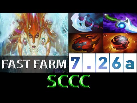 Sccc [Naga Siren] 723 GPM Simply Clean Fast Farm ► Dota 2 7.26a