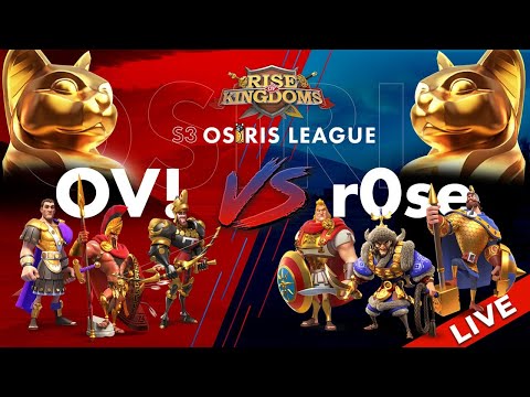 OV! (K52) vs r0se (K239) - SEMIFINALS CLASH - Rise of Kingdoms