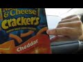 Tasty Test Mac Cheese Crackers