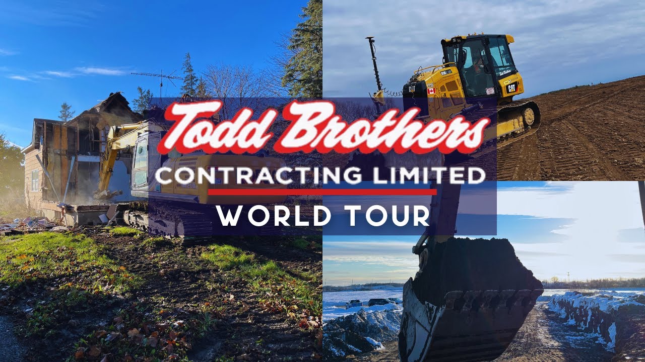 VLOG Construction Site World Tour- 6 sites in 2 days