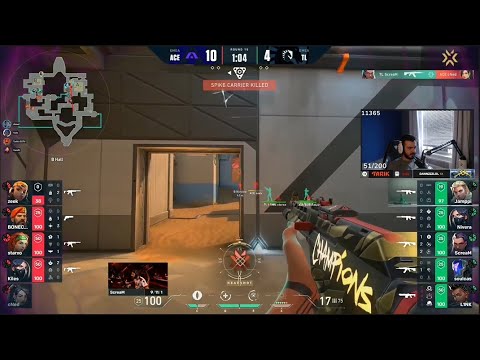 Shroud & Tarik react to TL ScreaM just TAPPING HEADS | Team Liquid vs ACEND