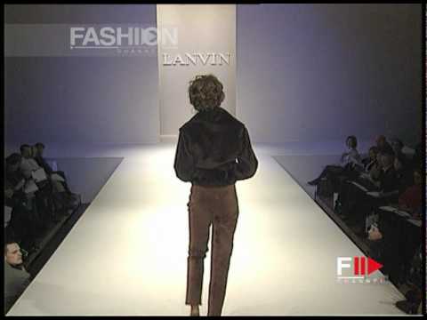 "Lanvin" Autumn Winter 1995 1996 Paris 2 of 6 pret a porter woman by FashionChannel