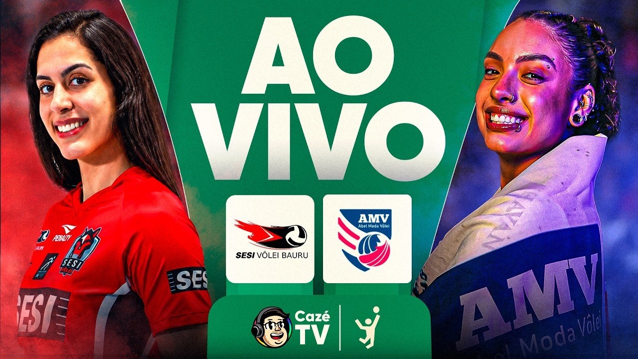 JOGO COMPLETO: VÔLEI | BAURU X BRUSQUE | TAÇA BRASIL DE VÔLEI FEMININO 2026