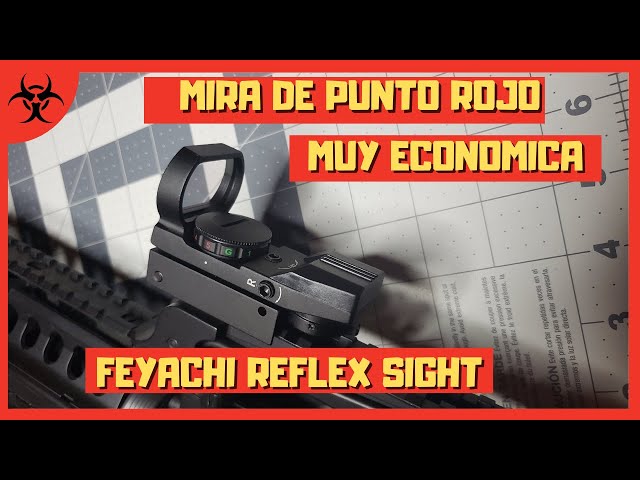 Vídeo relacionado con Feyachi RS-25 Mira de Punto Rojo, Airsoft Punto Rojo Sólo para Actividades Deportivas