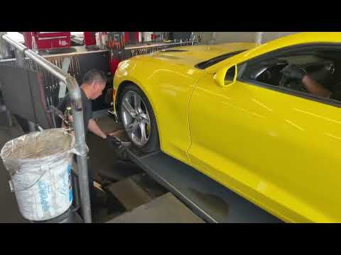 SS Camaro New tires and Wheel Alignment