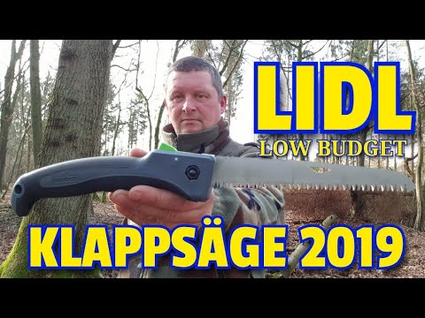✔ LIDL KLAPPSÄGE 2019 ☆ Low Budget f. 3 €