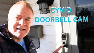 CYVIO Doorbell Camera Wireless, 5MP Video Doorbell REVIEW