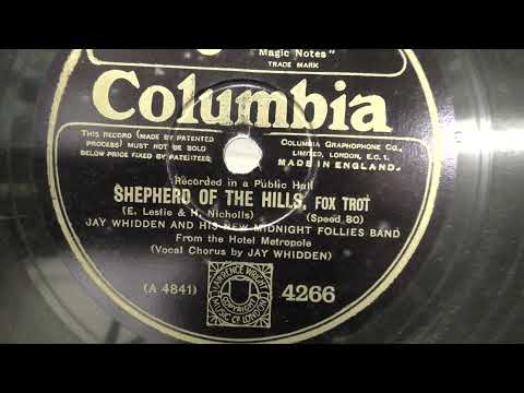 Jay Whidden and his band: Shepherd of the hills. (1927).
