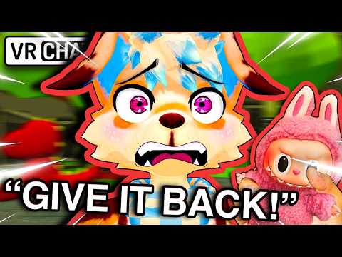 VR Chat Adult Freaks Out Over Stuffed Animals