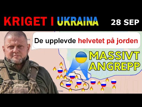 28 Sep: Ukrainarna ÖDELÄGGER RYSKA POSITIONER Precis Före HUVUDATTACKEN | Kriget i Ukraina förklaras