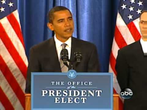 Obama promises fresh thinking and bold new ideas - with economic advisory board