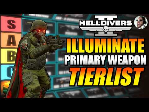 Complete S-F Gun Tierlist | Helldivers 2 Best and Worst Primary Weapons for Illuminate Update