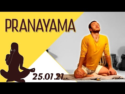 Fortgeschrittenes Pranayama mit Tilman - Yoga Vidya Live 06:00 - 25.01.2021