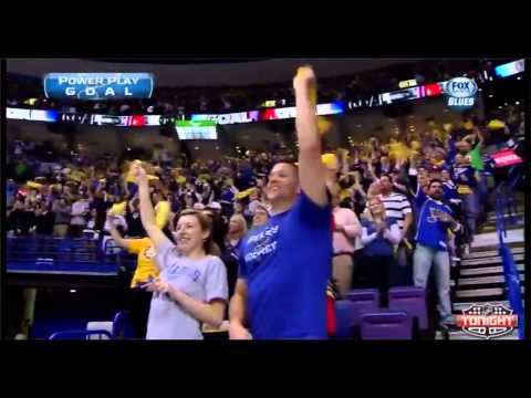 Alexander Steen PP goal-Kings versus Blues Game 1 4/30/13