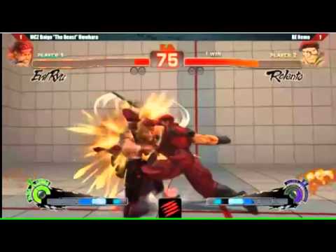 TOKYO GAME SHOW 2014 Exhibition Daigo "The Beast" Umehara vs BE Nemo 1/2