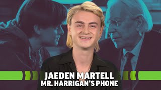 Jaeden Martell Talks Mr. Harrigan's Phone and Being the Stephen King Guy video
