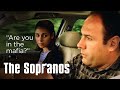 Meadow Soprano Asks Tony Soprano About The Mafia | The Sopranos | HBO