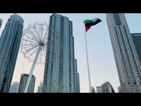 4k HD video in Dubai Burj khalifa