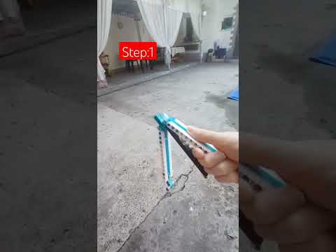 нож бабочка трюки для новичков