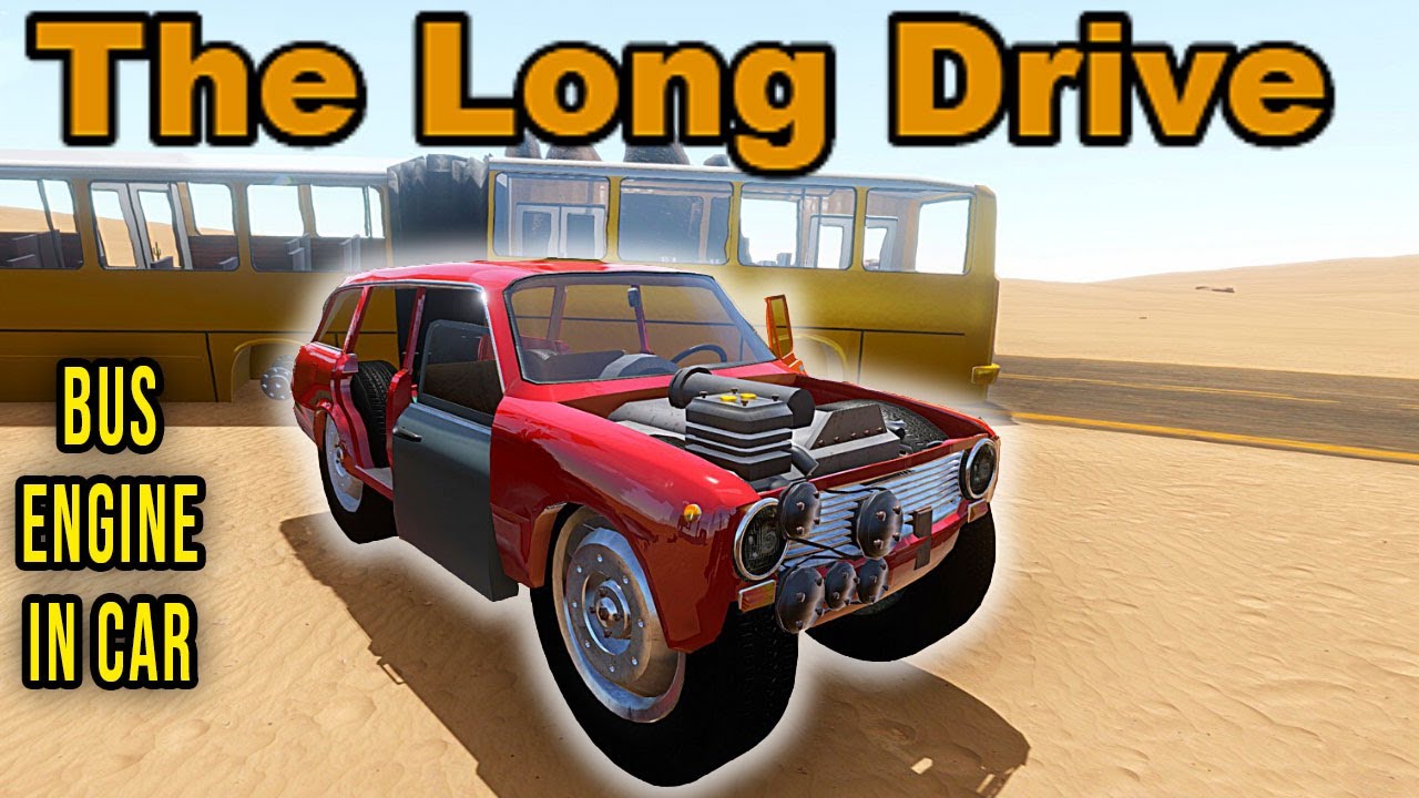 ENGINE FROM BUS TO CAR - The Long Drive #14 | Radex