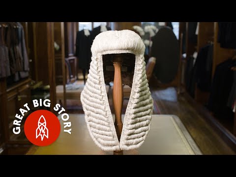 Making Legal Wigs for British Courts