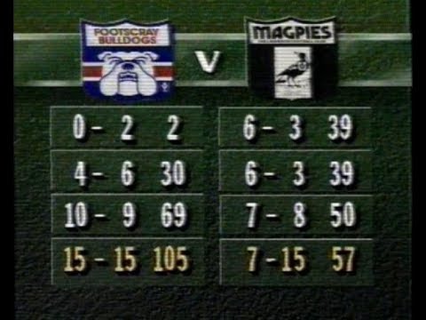 1989 VFL Round 14 _ COLL v FOOTS Highlights