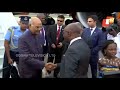 President Ram Nath Kovind Arrives In Benin