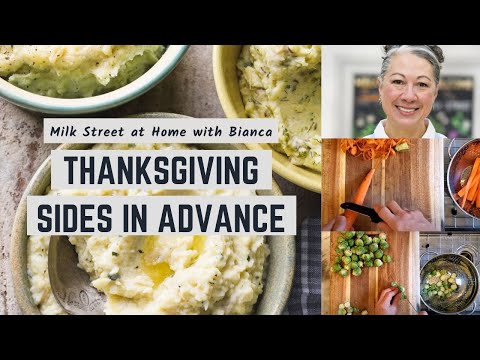 How to Prep Thanksgiving Side Dishes in Advance
