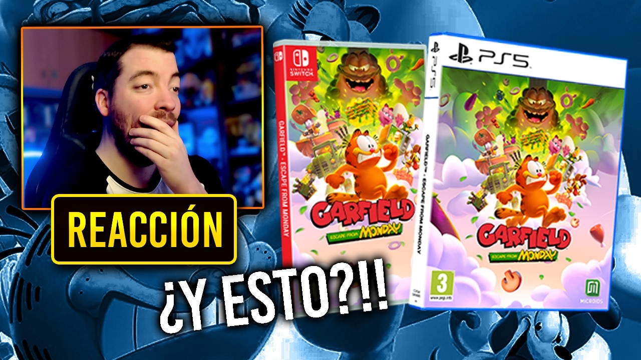 NO TIENE SENTIDO que esto pinte TAN BIEN! Mi REACCIÓN a Garfield - Escape from Monday y su GAMEPLAY