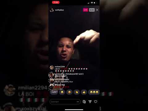 SWIFTY BLUE Dipping Thru The CITY On IG LIVE!