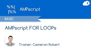 AMPscript FOR LOOP - Salesforce Marketing Cloud Functions in 5 minutes