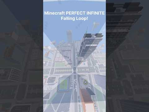 MelonMC - Minecraft PERFECT INFINITE Falling Loop! #minecraftshorts #minecraft #minecraft_pe #minecraftloop